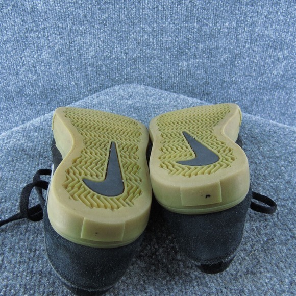 Nike Boys Sneaker‎ Shoes Athletic Black Leather Lace Up Size Y 5 Medium - Picture 9 of 9